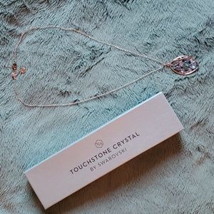 Touchstone Crystal Let It Slide Necklace